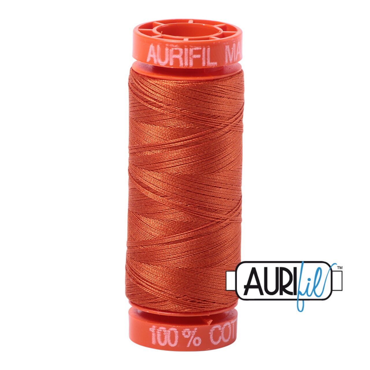 Rusty Orange (2240) | 50wt Small Spool (200M / 220Y) | Aurifil Thread